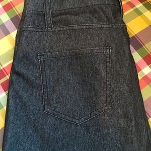 Great stretchy Jeggings size large 12/14 dark blue